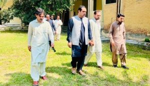 Professor Dr. Shakibullah's visit to the new building