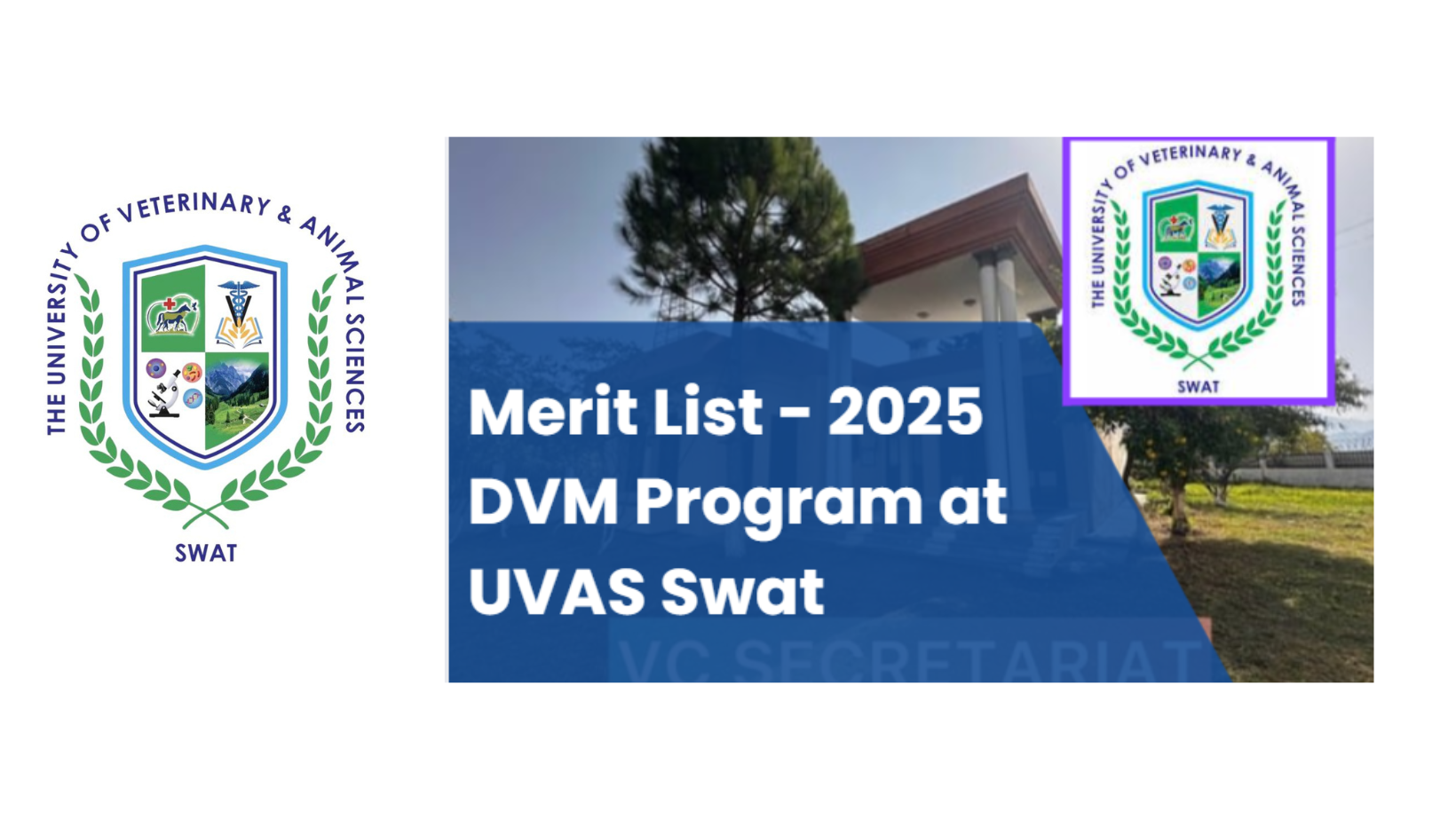 Merit List 2025 โ (DVM Program)