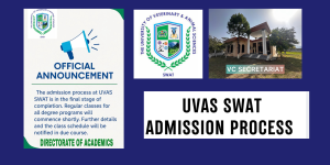 📢 Official Announcement — UVAS Swat