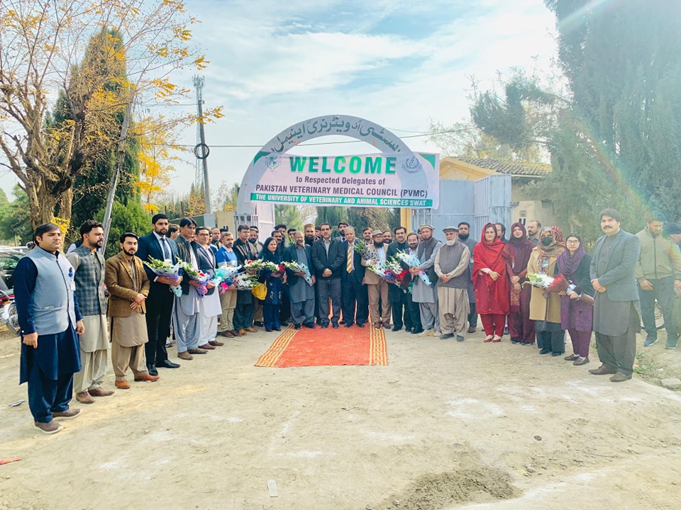 Second visit (VISIT-II) of PVMC to the University of Veterinary and Animal Sciences (UVAS) Swat