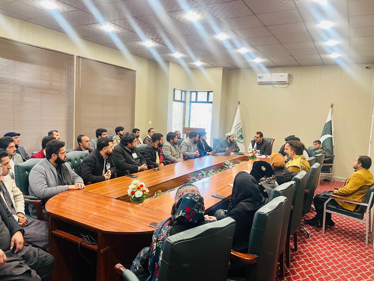 Vice Chancellor UVAS Swat Chairs Faculty Meeting on Academic Progress and Digital Initiatives
