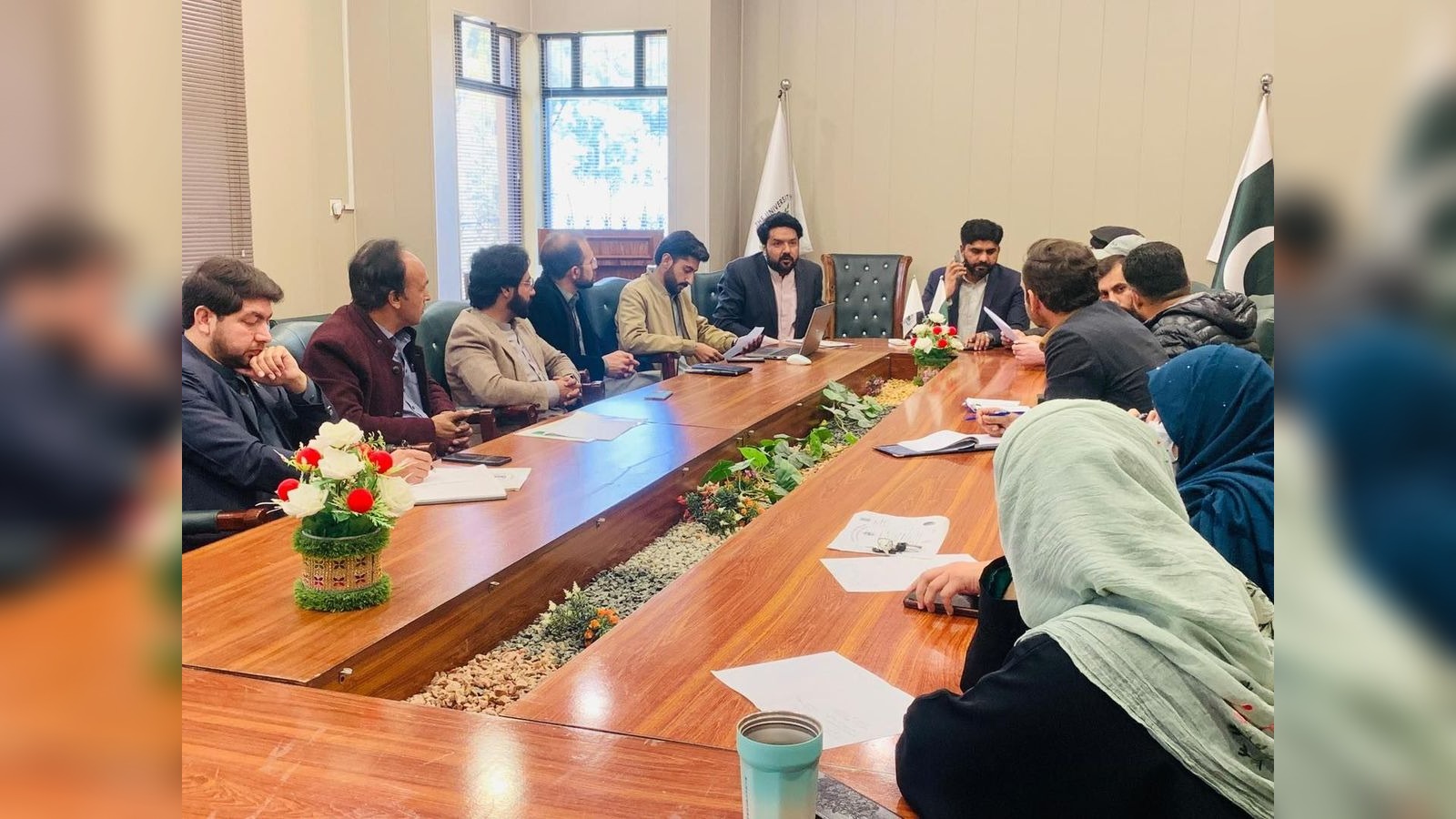 UVAS Swat Holds Semester Committee Meeting to Strengthen Academic Planning and Examination System