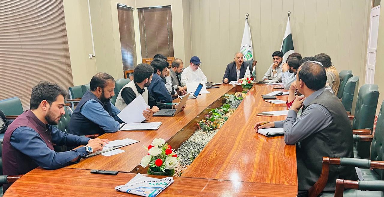 UVAS Swat Holds Strategic High Level Meeting on HEC Affairs