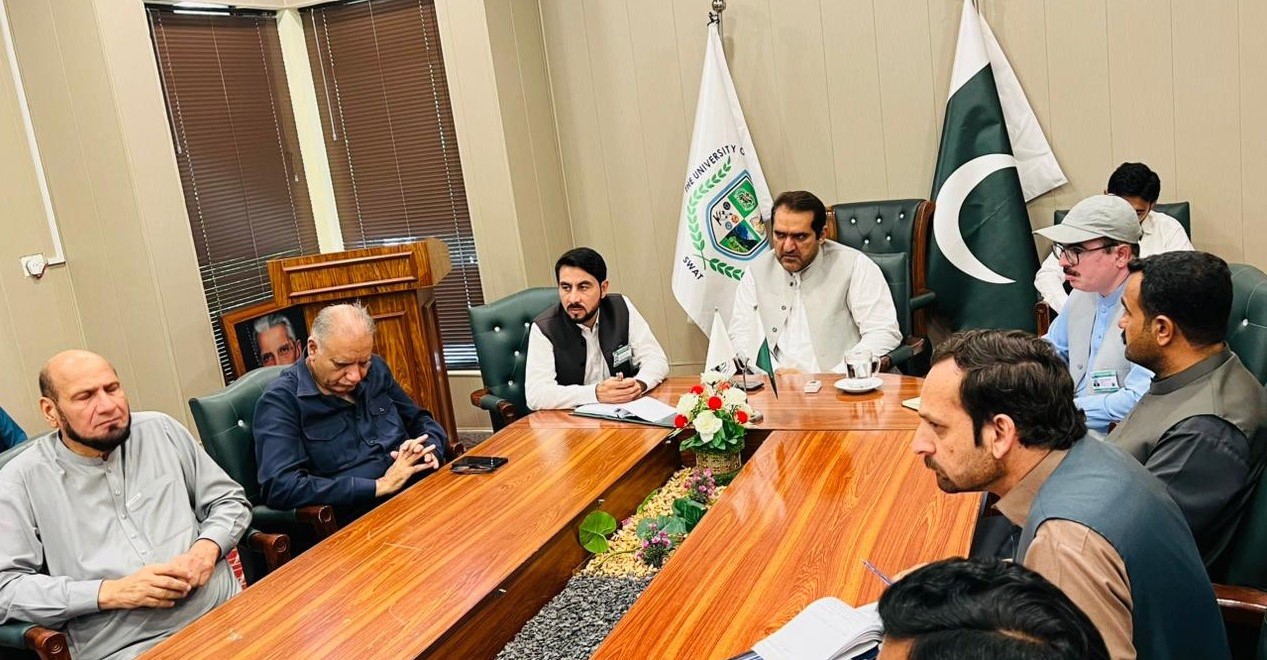 VC Prof. Dr. Shakeeb Ullah Chairs Veterinary Faculty Meeting at UVAS Swat