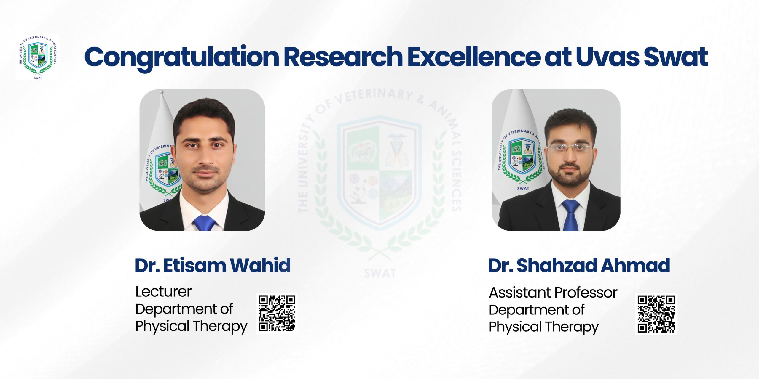 UVAS Swat Researchers Publish International Study on AI in Healthcare and Rehabilitation