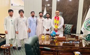 IT Team Extends Warm Welcome to Vice Chancellor on Return from Hajj