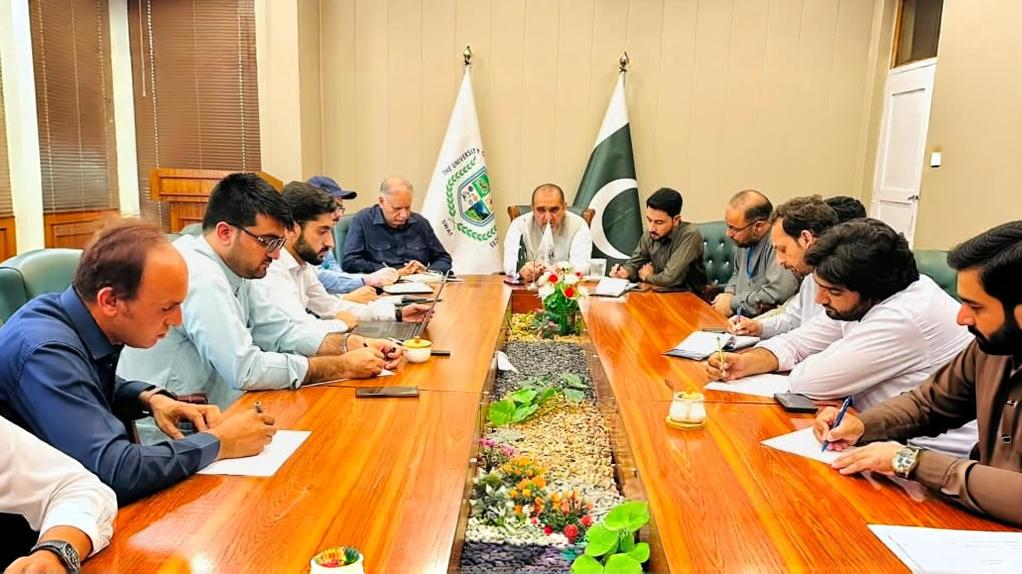 Admission Committee Meeting Chaired by Honorable Vice Chancellor Prof. Dr. Shakeeb Ullah