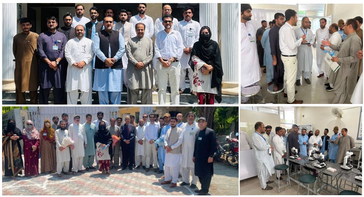 AHPC Accreditation Team Visits UVAS Swat for Evaluation of the Faculty of Allied Health Sciences