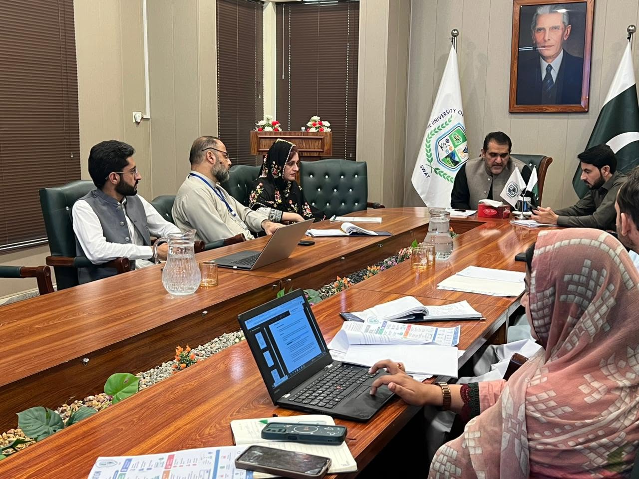 Important Meeting Chaired by the Vice Chancellor at the University of Veterinary & Animal Sciences, Swat